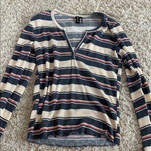 super soft striped long sleeve